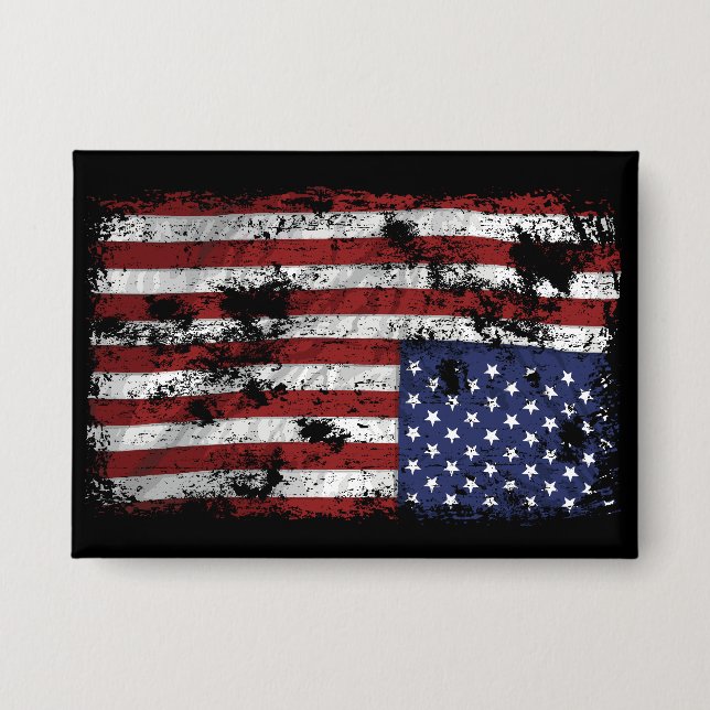 America In Distress - Upside Down Flag (Front)