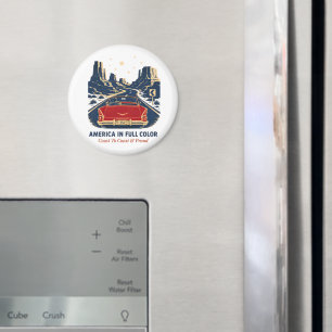 America In Full Colour Magnets