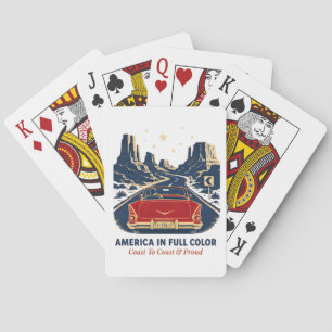 America In Full Colour Playing Cards