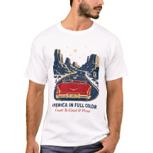 America In Full Colour T-shirts