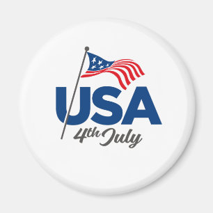 America Independence Day Magnet
