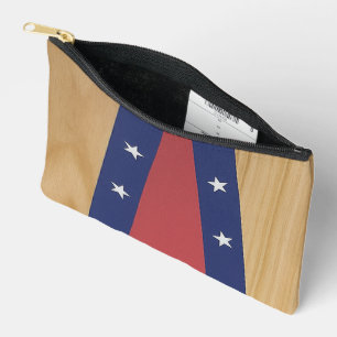 America-Inspired Art Flags, Jerseys & 4th of Jul Accessory Pouch