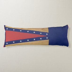 America-Inspired Art Flags, Jerseys & 4th of Jul Body Cushion