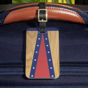 America-Inspired Art Flags, Jerseys & 4th of Jul Luggage Tag