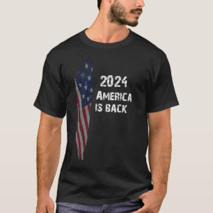 America is back 2024 flag T-Shirt