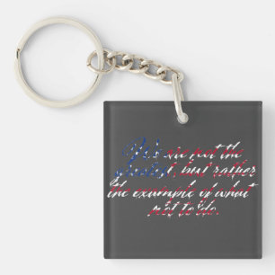 America Is Not The Greatest Custom Key Ring