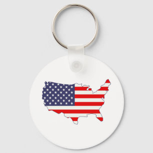 America Key Ring
