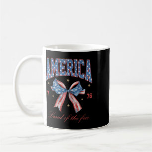 America Land Of The Free 1776 Eagle 4th Of July Wo Coffee Mug