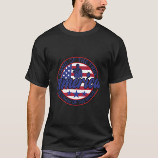 America Land Of The Free Because Of Brave T-Shirt