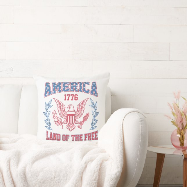 America Land of the Free Cushion (Couch)