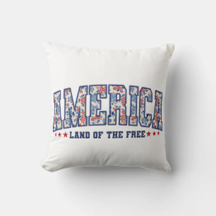"America: Land of the Free" Pillow