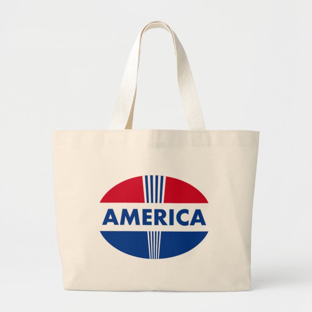 AMERICA LARGE TOTE BAG (Front)