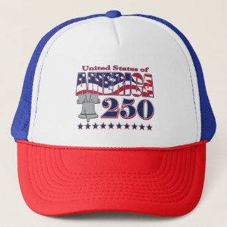America Liberty Bell 250 Trucker Hat