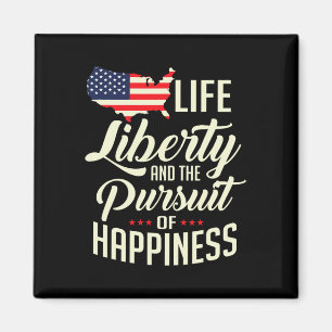 America Life Liberty And The Pursuit Of Happiness Magnet