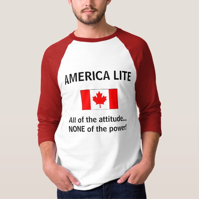 AMERICA LITE (Canada) T-Shirt (Front)