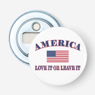America Love It Or Leave It Bottle Opener