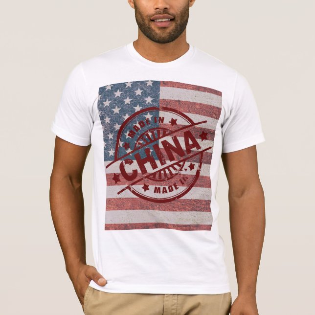 America - Made in China T-Shirt (Front)