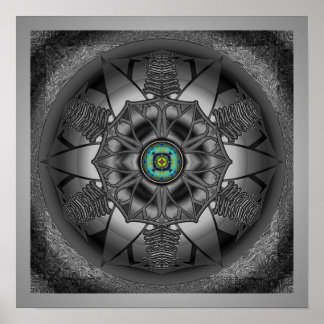 America Mandala Poster