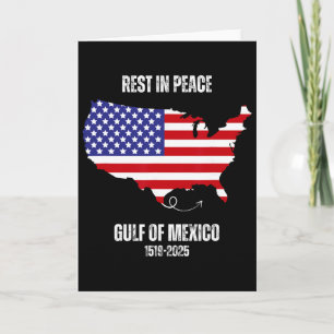 America Map Gulf Of Mexico President Gulf Of Usa  Card