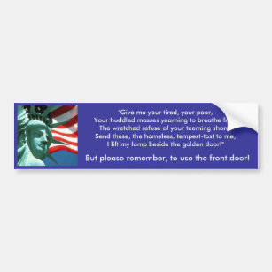 America - Melting Pot Bumper Sticker