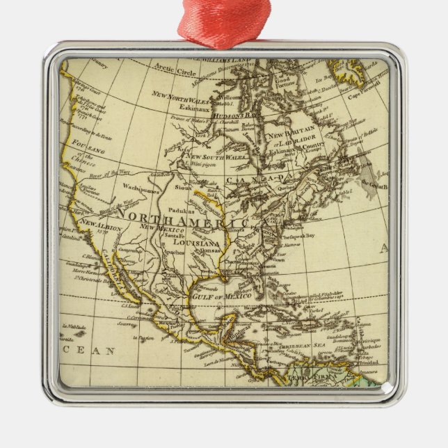 America Metal Tree Decoration (Front)