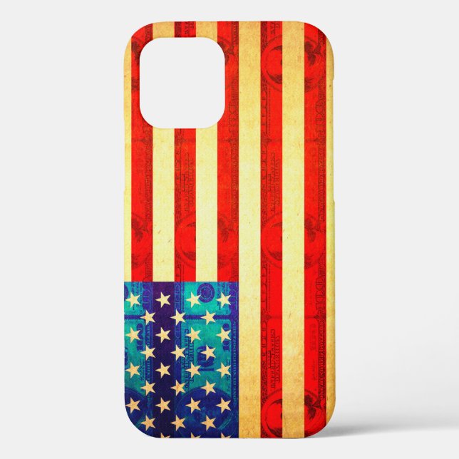 America money flag Case-Mate iPhone case (Back)