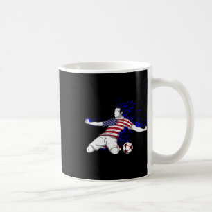 America National Soccer Team Jersey United States Coffee Mug