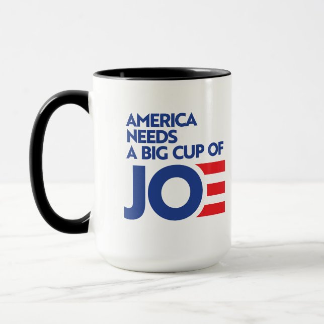 America Needs a Big Cup of Joe (Left)