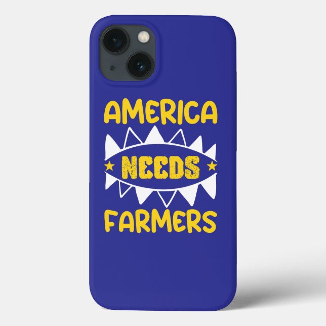 America Needs Farmers Case-Mate iPhone Case (Back)