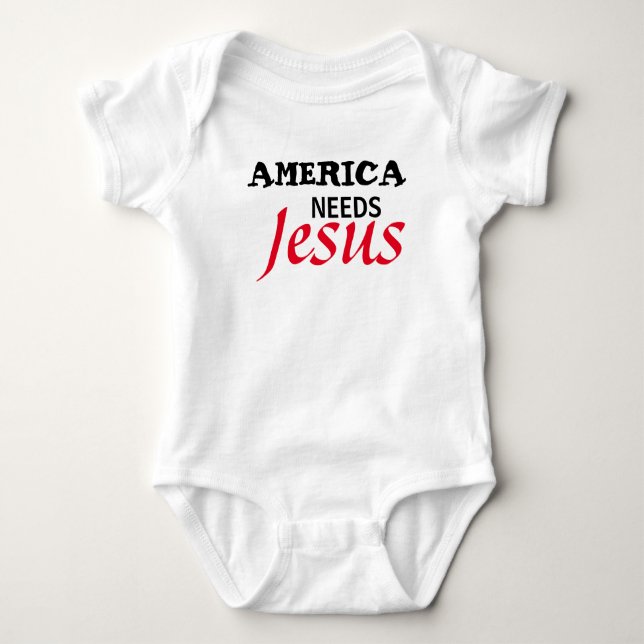 America Needs JESUS T-Shirt (Front)