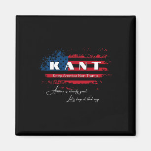 America Non Trump Funny Anti Trump 2024 Pro Democr Magnet