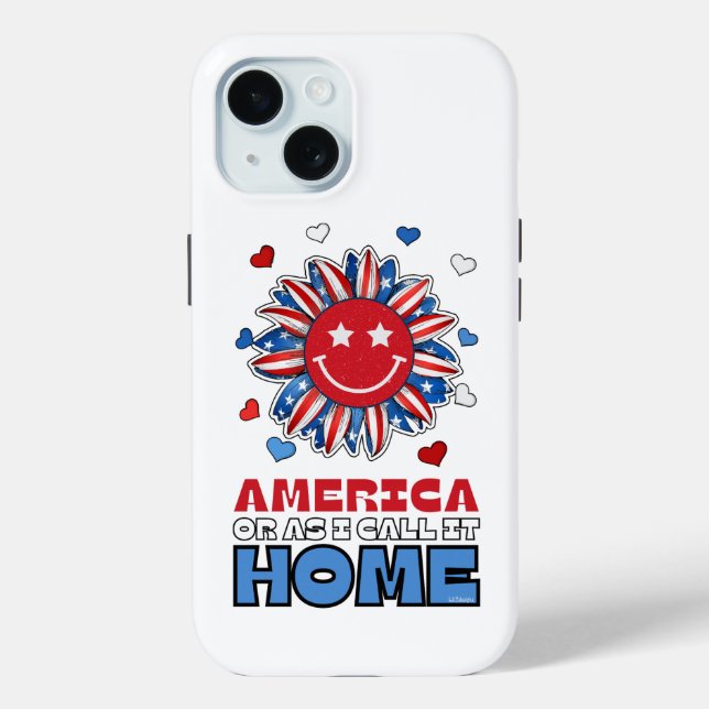 AMERICA, OR AS I CALL IT, HOME Case-Mate iPhone CASE (Back)