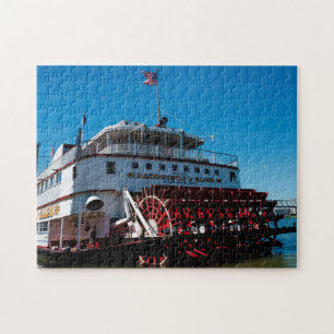 America Paddle Steamers Kentucky. Jigsaw Puzzle