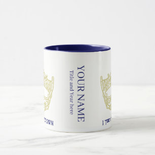 America Pageant Crown Personalised Name Mug