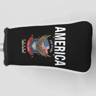 America Patriotic 250 Years Eagle 1776 2026  Golf Head Cover