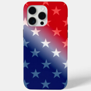 america patriotic red white blue iPhone 15 pro max case