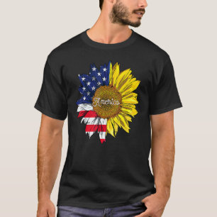 America Patriotic Sunflower Top Farm Decor 4th Of