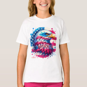 America – Patriotic USA Design for 4th of July, Ve T-Shirt