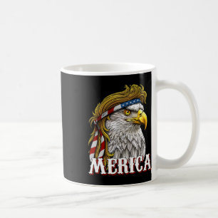 America - Patriotic Usa Flag Eagle Of Freedom - 4t Coffee Mug