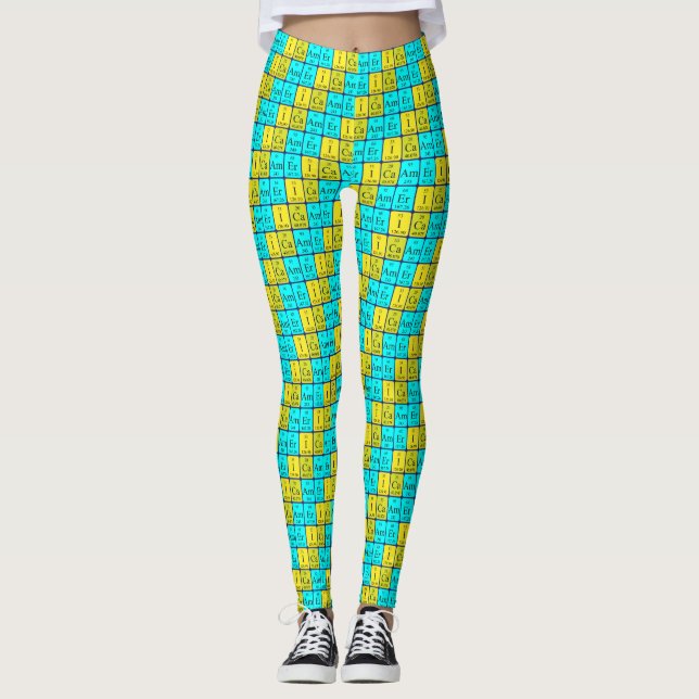 America periodic table leggings (Front)