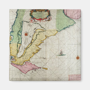 America, plate 17 from 'Le Nouveau et Grand Illumi Magnet