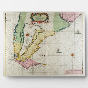 America, plate 17 from 'Le Nouveau et Grand Illumi Plaque