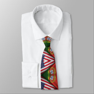 America/ Portugal Tie