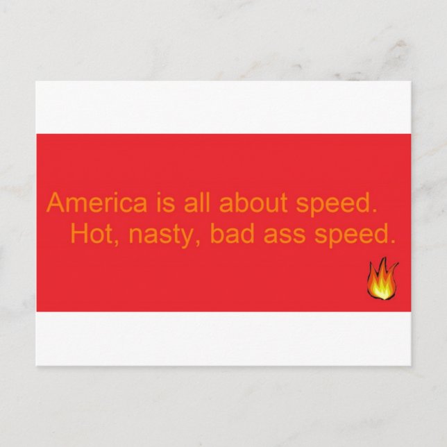 America... Postcard (Front)