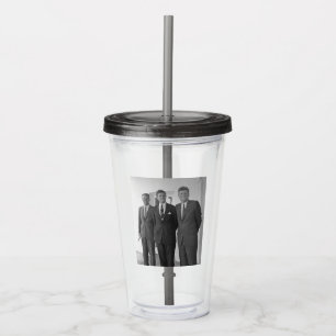 America President John Kennedy & Brothers, Camelot Acrylic Tumbler
