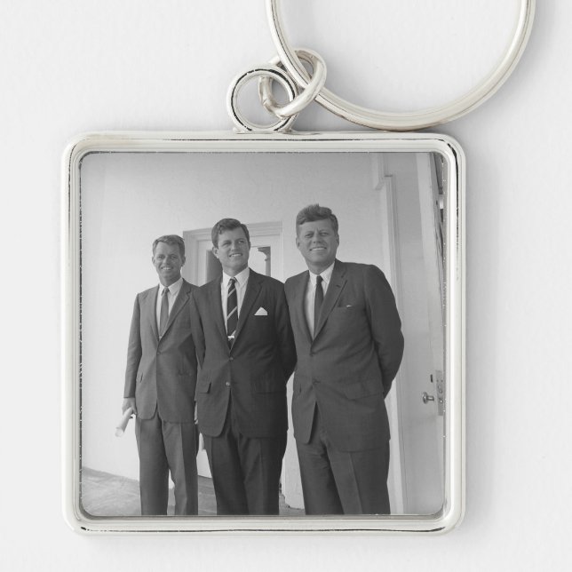 America President John Kennedy & Brothers, Camelot Key Ring (Front)