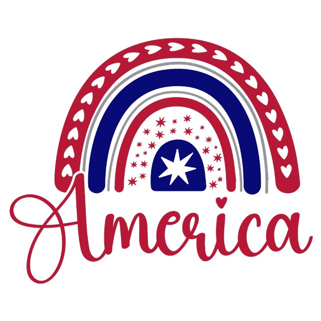 America Rainbow Water Bottle (Creator Uploaded)