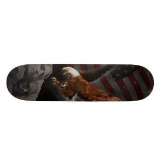America Reborn Patriotic Bryan C. Smoak Skateboard