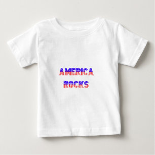 America Rocks Baby T-Shirt