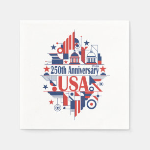 America’s 250th anniversary napkin